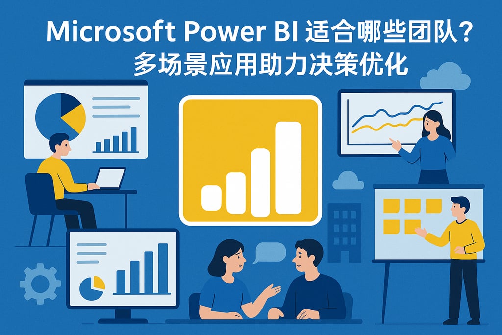 Microsoft Power BI适合哪些团队？多场景应用助力决策优化